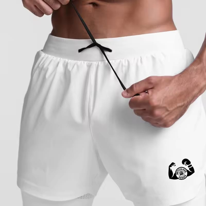 Meticulous Blend Blanc - Short 2 en 1